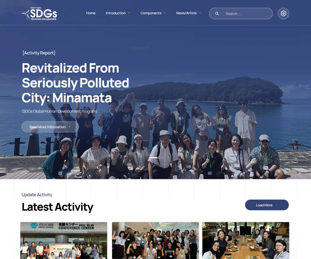 Program Pelatihan SDGs IGES Kitakyushu — Web
